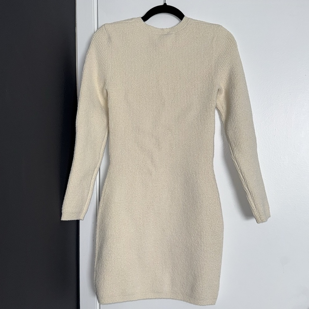 Alexander Wang Boucle Cutout Mini Bodycon Dress - Picture 3 of 4